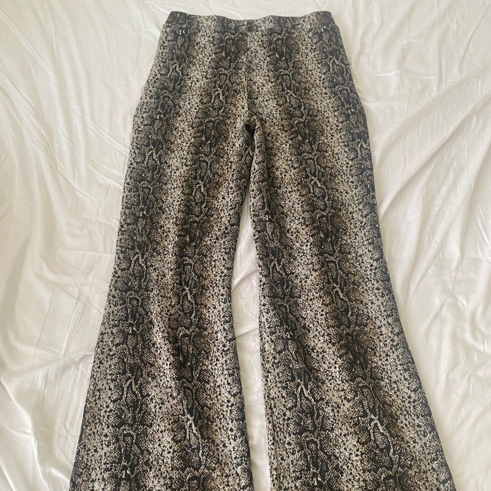 & Other Stories Snake Print Pantsuit